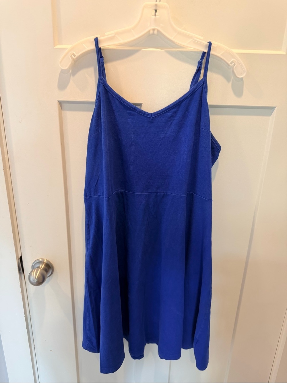 Faded Glory Royal Blue Sleeveless Swing Dress XXL 20 Plus Size